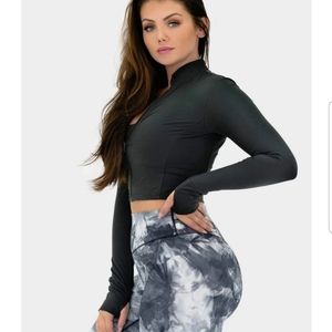 Balance Athletica The Elevate Cropped Zip Poise